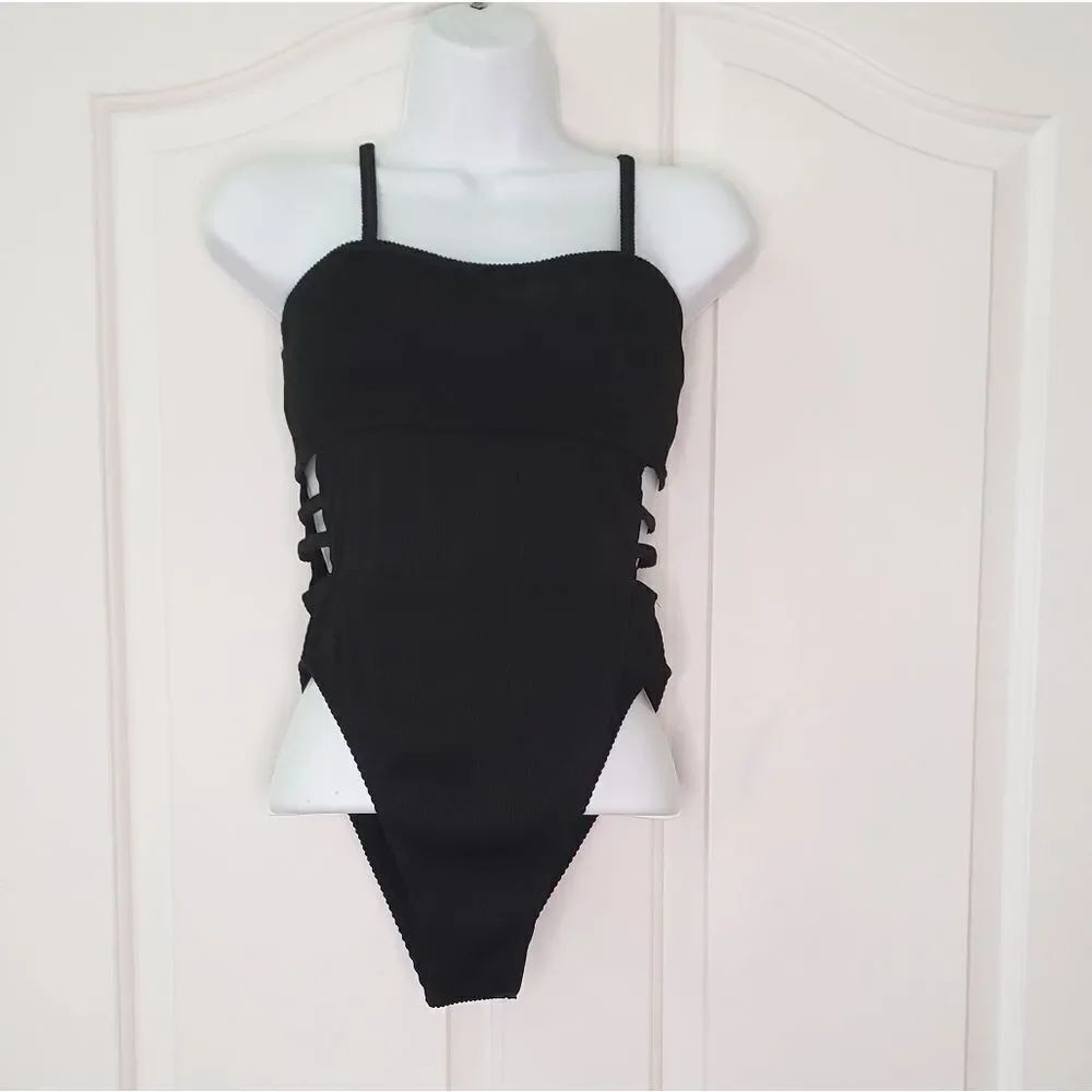 NWT Swimsuit Textured One Piece